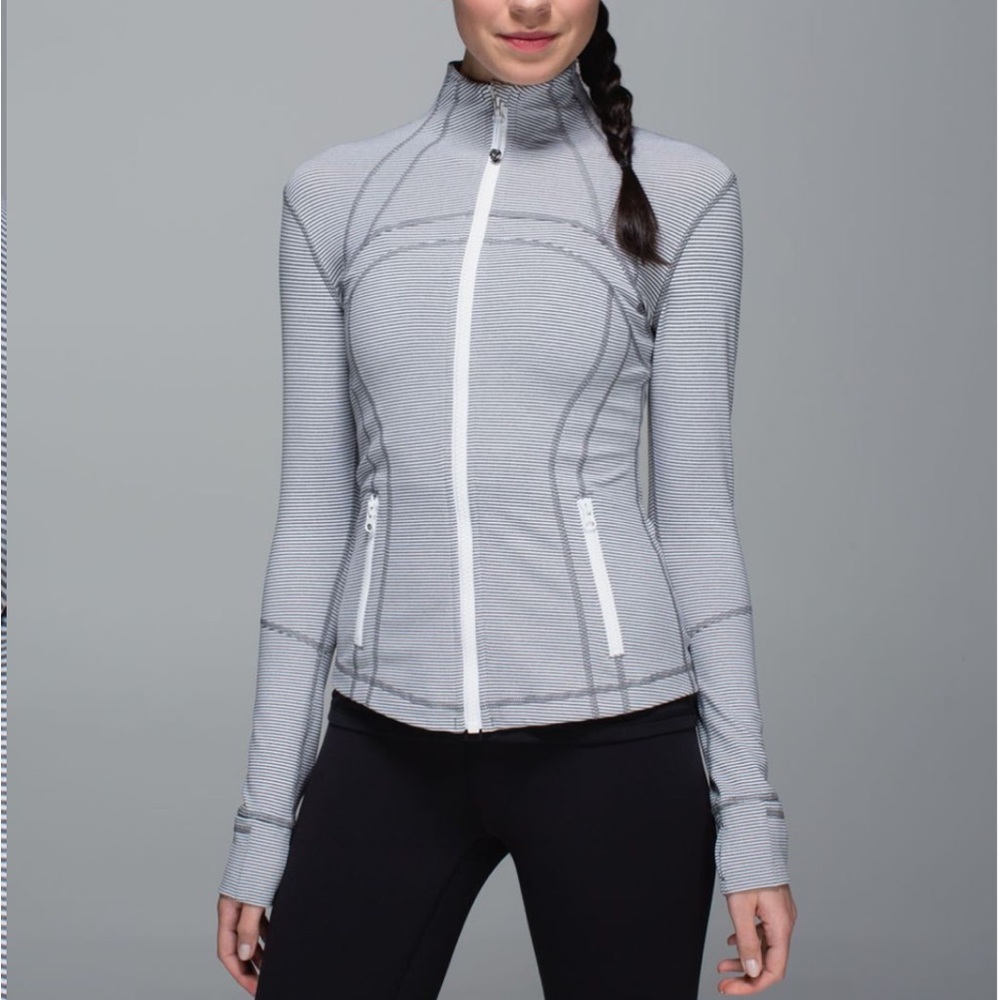 RARE Lululemon Define Jacket
Tonka Stripe Heathered Slate White